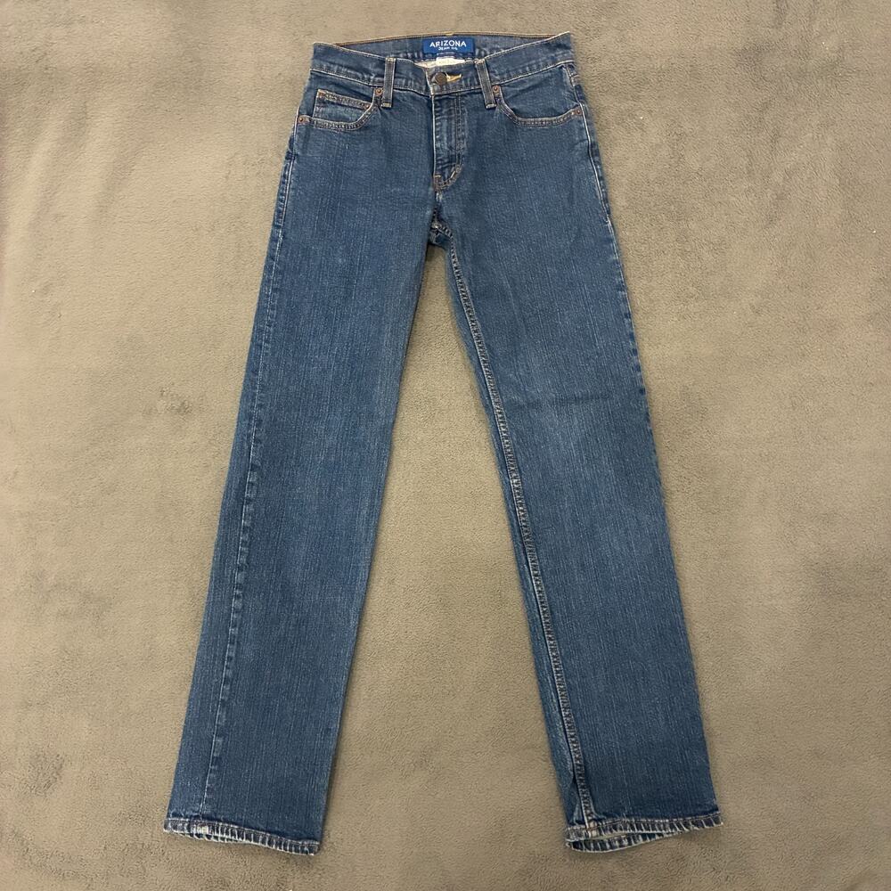 Arizona Jean Co. Original Medium Wash Blue Straight Leg Jeans Men's Size 28x32